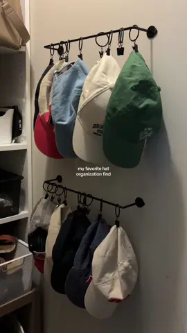 you can store 10 on each rod ⭐️ linked it in my bi0! #homeorganization #closetorganization #homeorganizationhacks #organizedhome  