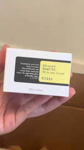 Snailed it 🐌🤍 @COSRX Official @COSRX US #cosrx #snailmucin #kbeauty #alfreds #giveaway #collab #unboxing 