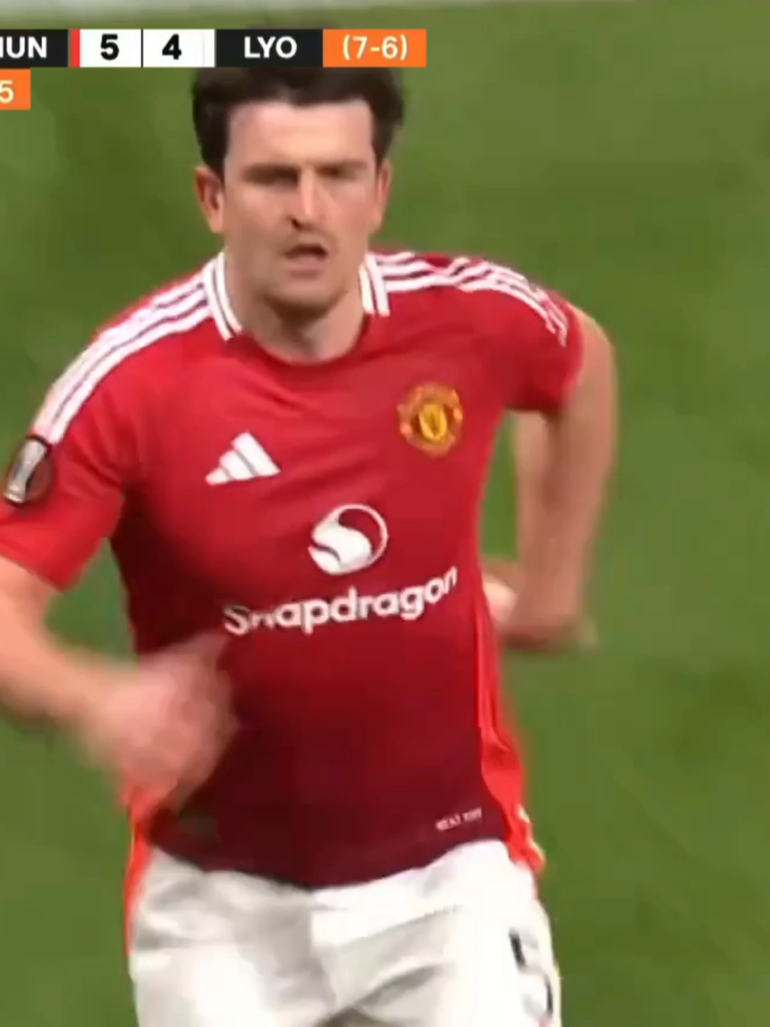 Let's revisit the greatest comeback of all time in European football 🏆 #manchesterunited #manutd #manunited#lyon #europaleague #fyp #maguire #brunofernandes #mainoo #footballtiktok #socceredit