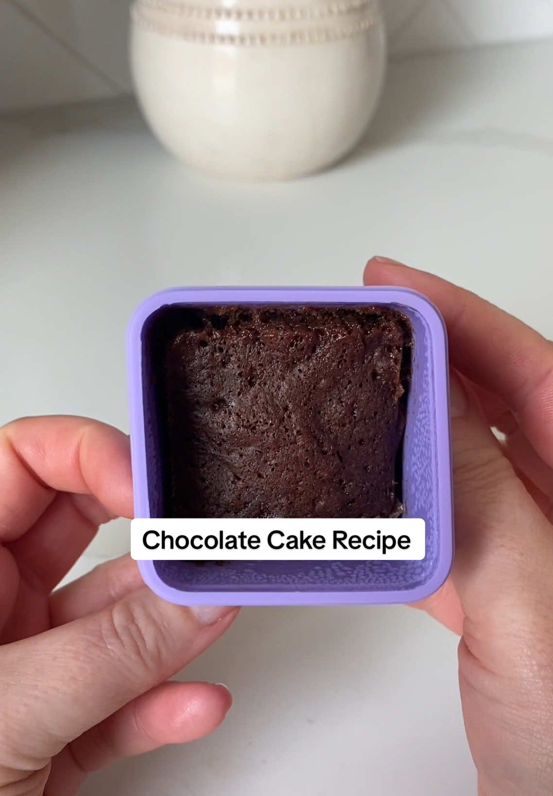 Chocolate Lunchbox Cake:  Ingredients:  ¼ cup all-purpose flour  2 tablespoon unsweetened cocoa powder  ¼ teaspoon baking powder  2 tablespoon granulated sugar, (you can add 1 tbsp. more if you like it a bit sweeter)  ⅛ teaspoon kosher salt  ¼ cup + 1 tbsp. milk  2 tablespoons melted butter  1 tablespoon hazelnut chocolate spread or mini chocolate chips Instructions: * In a medium bowl, whisk together dry ingredients.  * Whisk in the milk and butter until all ingredients are combined and batter is smooth and doesn’t have clumps.    * Pour batter into mug or Omie Dip silicone containers. This batter makes 16oz. of cake. I used (4) 4 oz. silicon containers. Only fill the silicone containers half way up. You want enough head space for the cake to rise without pouring over.   * Add hazelnut chocolate spread in the middle of the batter or mini chocolate chips. Just drop it in the middle, no need to push it down and sink it in the batter. It does that on its own when it cooks.   * Place a paper towel into the microwave and set 2 containers on top (just in case it spills over the paper towel will make clean up easy!)  * Microwave mug cake for 70 seconds on high  * Carefully remove from microwave. These will be hot!  * Repeat the process with the other 2 Containers * When all 4 are finished cooking, Place a cake in your Lunch Box Box as part of an amazing lunch!  * Save one for yourself to go with your coffee;) * Pro Tip: Top with whipped cream & berries  #MomHack #omiebox #recipes #chocolatecakerecipe 