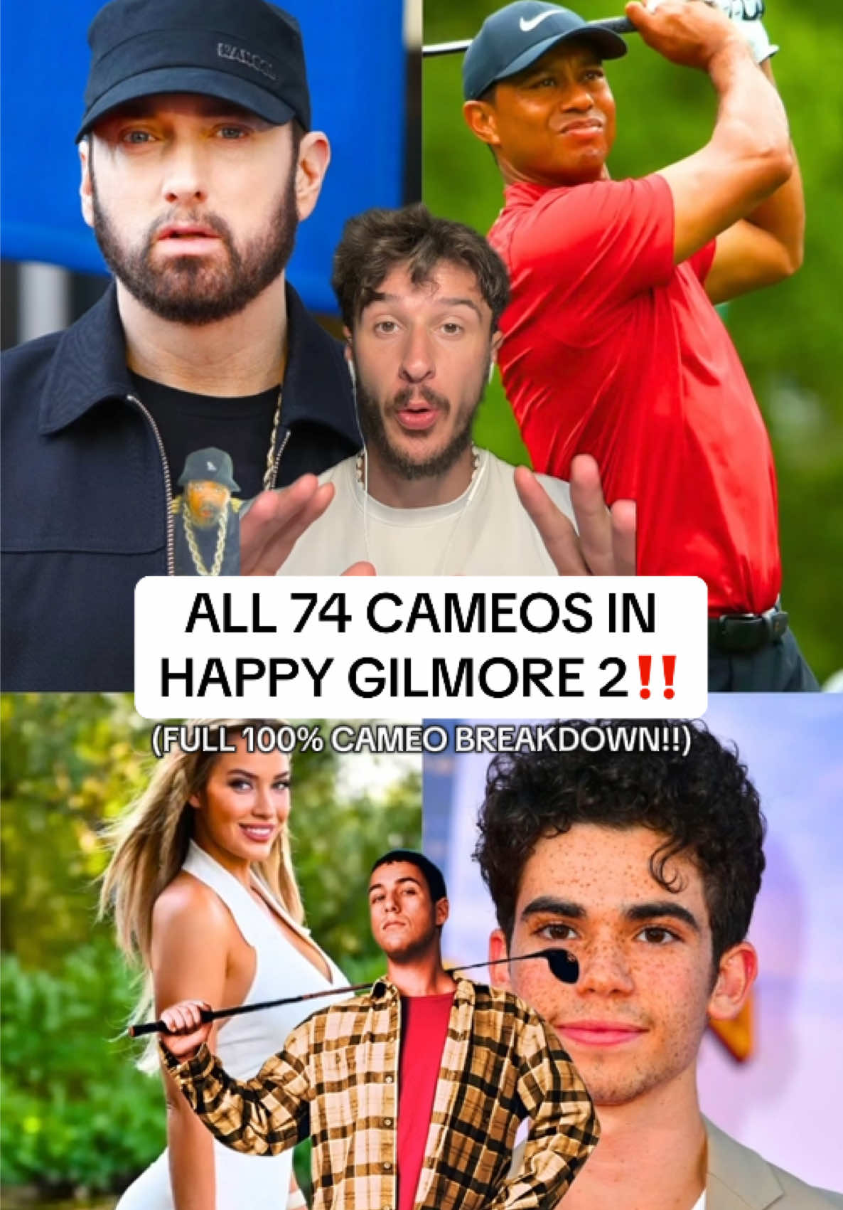 EVERY CAMEO IN HAPPY GILMORE 2 #happygilmore #happygilmore2 #movies #fyp #ifb 