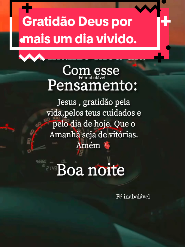 Gratidão Deus por mais um dia vivido. #boanoite #gratidao #deus_no_controle #frasesmotivadoras #motivacao #fe #obrigadodeus #noite #mensagemdeboanoite #boanoitecomdeus #statuswhatsapp 