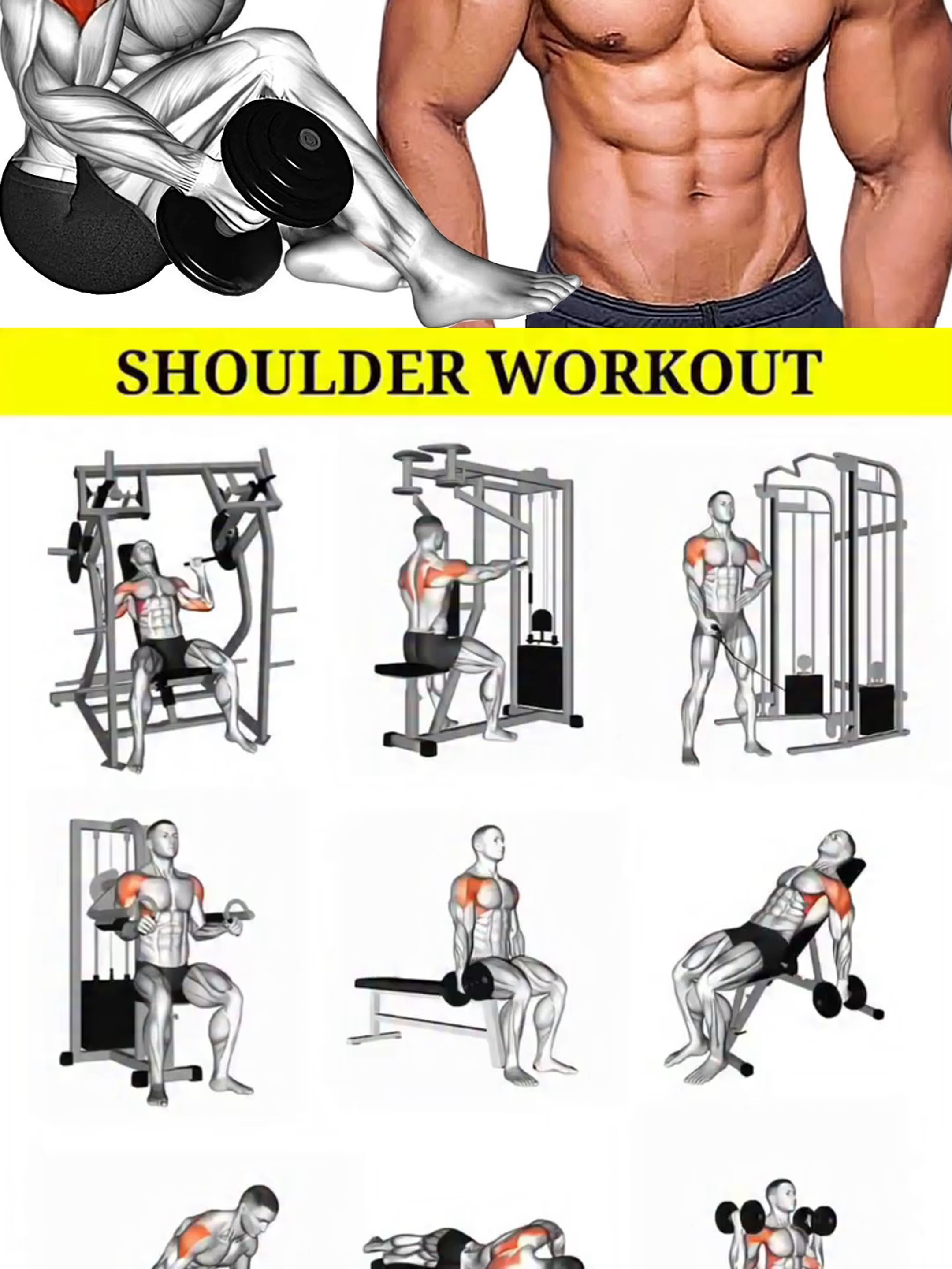 Most effective shoulder workout #tiktok_uk #Fitness #gym #workouts #abs #viralvideos #shoulderworkout #legworkout #chest #sixpack #viral #fyp #armworkout #motivation #gymtiktok #backworkout #triceps #biceps #london