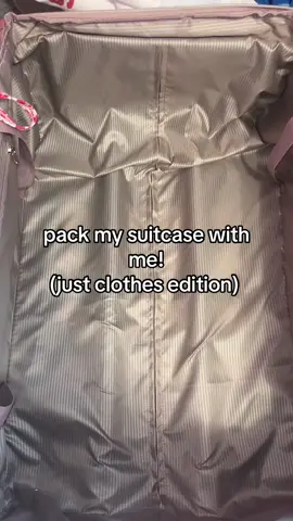 pack my clothes with me for vacation! i’ll make a pt.2 after work. #foryou #viral #teamworkmakesthedreamwork #relatable #packmyclothes #vacation 