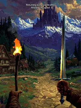 A long mission.... #darkfantasy #medievalfantasy #16bit #pixelart 