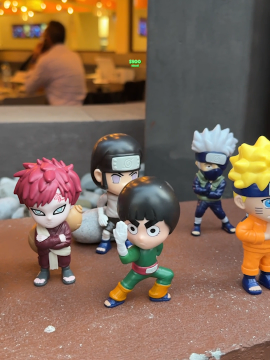 Conseguí toda la colección de Naruto de la cajita feliz