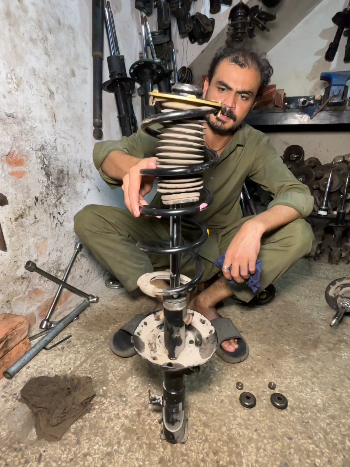 insane transfomation car shock fully restoration process 