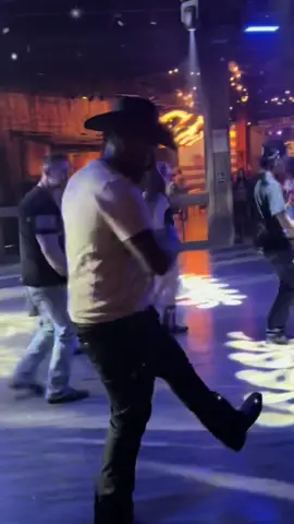 That man can line dance now!! #fyp #dance #linedance #country #cowboy 