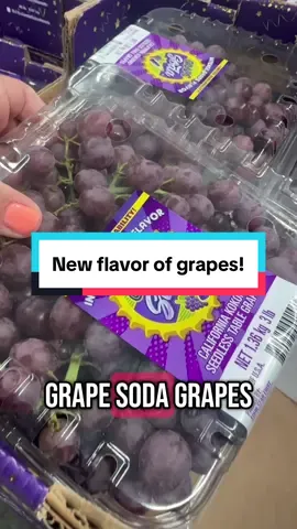 New flavor of grapes at Sam’s Club! #fyp #viral #sams #shopping #sale #new #grapes 