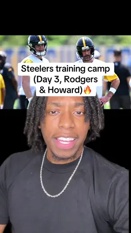 Aaron Rodgers & Will Howard making plays at training camp. Do you think Will Howard will be QB2 ?🤔 #steelers #pittsburghsteelers #steelerstrainingcamp #aaronrodgers #willhoward #nfl #nflfootball #nfl2025 #pghjay 