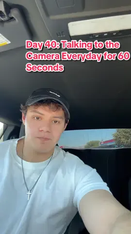 Day 40: Talking to the Camera Everyday for 60 Seconds  #Godlovesyou #Godisgood #Fyp #ILYA 