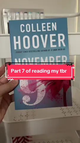 Not read a Colleen Hoover book in a while #fyp #BookTok #collenhoover #collenhooverbooks #november9 