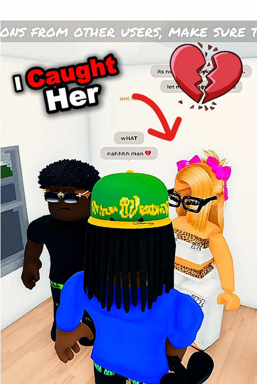 I CAUGHT Her With Another Guy 😡💔#betrayal #robloxgang #kingvon #roblox #robloxfyp #robloxstory #cheated 