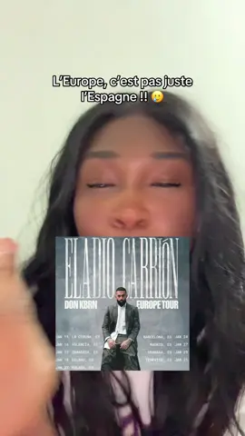 Toujours nous 😒 à la limite juste mettre « España Tour » 💀#eladiocarrion 