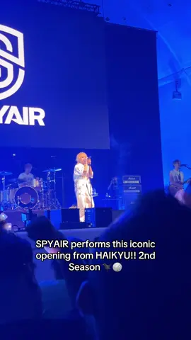 Reliving this moment from @SPYAIR_official at Anime FanFest day 1 ✋🙂‍↕️🤚 #SDCC #SDCC2025 #HAIKYU #animeopening 