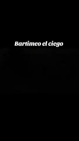 Bartimeo el ciego de Estanislao Marino clamale a Dios con todo tu corazón que el te escucha no pierdas la fe