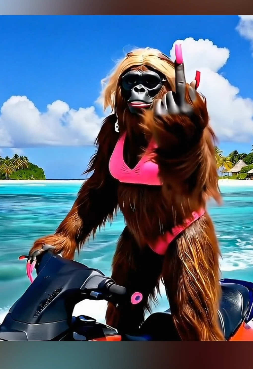 WOBBLY WIGGLY💋🤭🐾 #viral #fyp #trend #meme #wobblechallenge #bigfoot #femalebigfoot #bigfootisreal #travisscott 