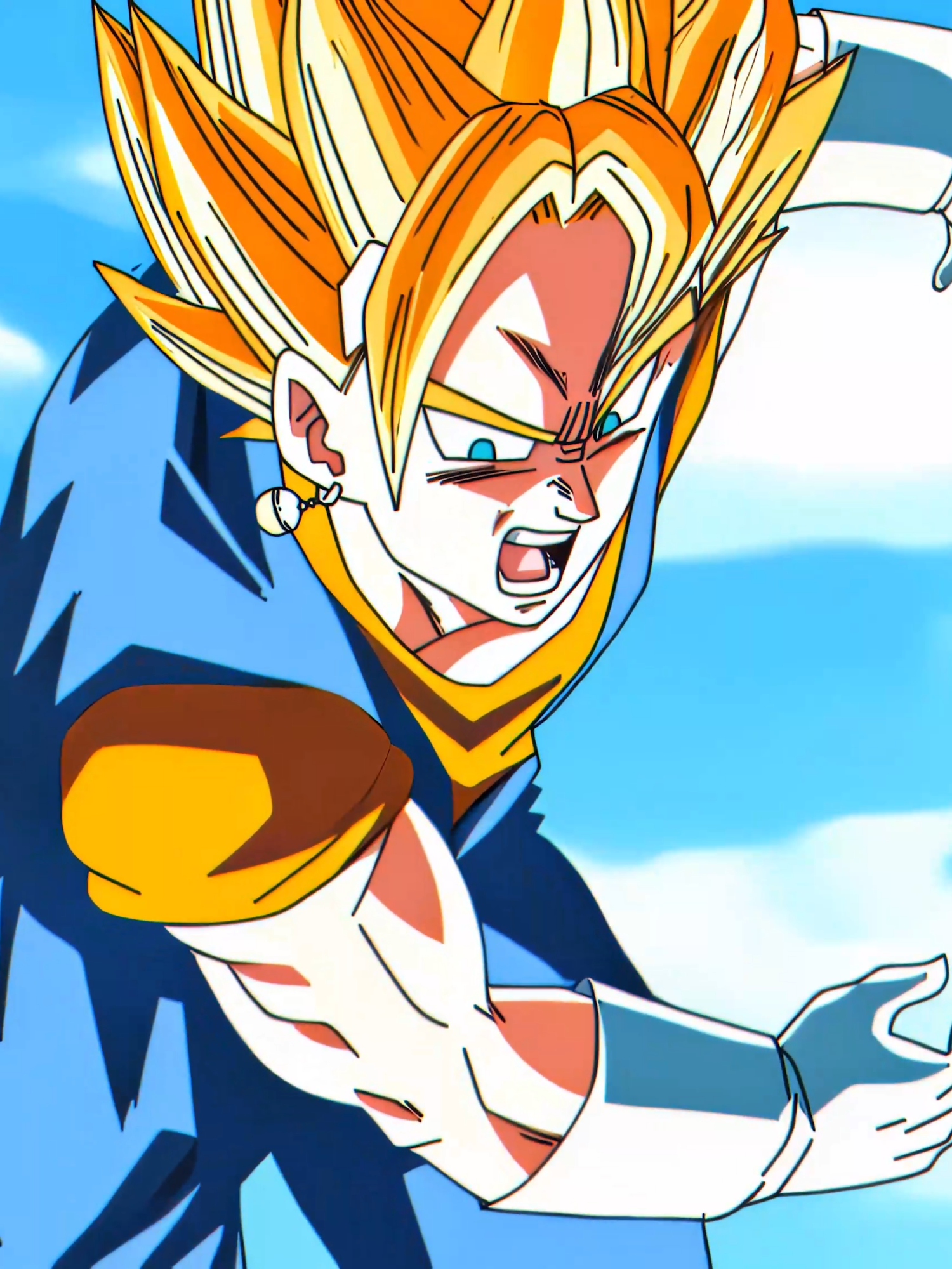 Yoshaaaaa !! #dragonball #songoku #vegeta #vegito #supersaiyan #anime #animeedit