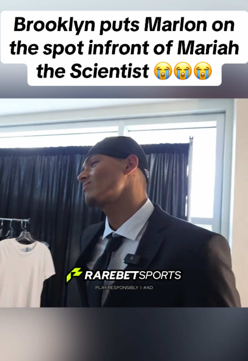 Gotta be ready for anything 😭💀#clips #marlon #brooklynfrost #mariahthescientist #twitchclips 