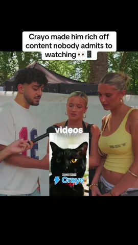 Crayo made him rich off content nobody admits to watching 👀📱