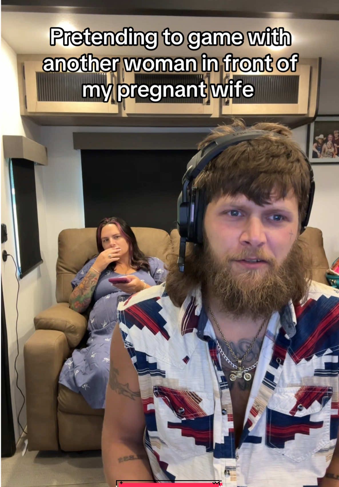 Pretending to game with a woman prank gone wrong 😭 #girl #girlgamer #couplescomedy #couples #relationships viral trending girlfriend prank @Southern Sweetie 💜🩷 😂🤣😭 