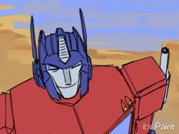 I kind of over did it 😦, a semitruck driving a car 🔥 #transformersg1 #transformers #drivinginmycar #optimusprime #megatron #meme #animationmeme #ibispaint #ratchet #cliffjumper #jazz #usagichiikawa 