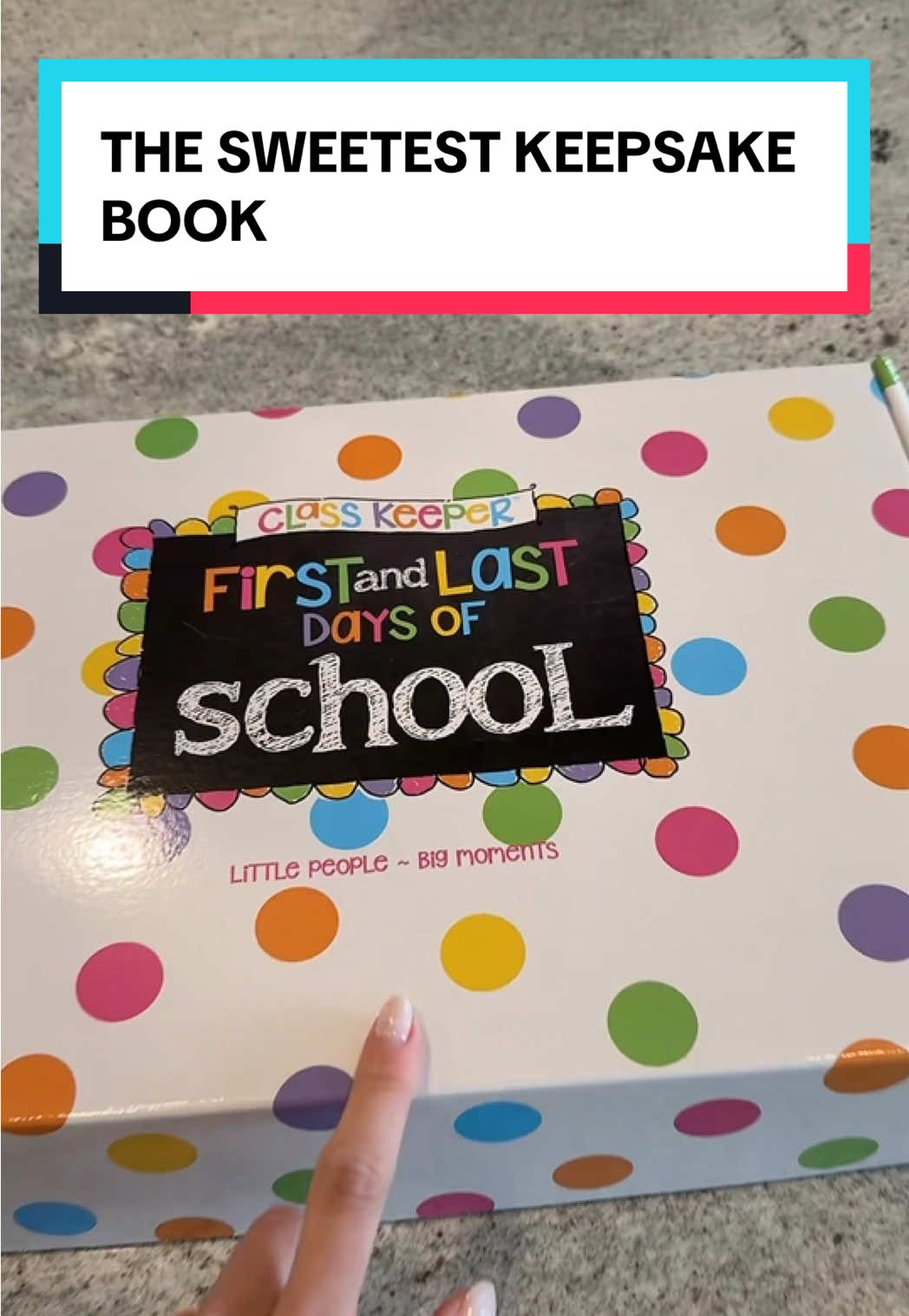 I can't wait to look back on all of these memories 🥲 #dealsforyoudays #keepsakebook #photobook #tiktokshopbacktoschool #firstdayofschool 