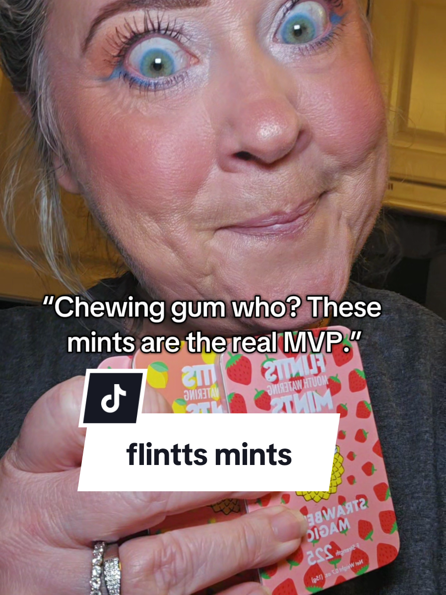 TikTok didn’t lie—these actually make your mouth water.” #flinttsmints #drymouthmints @Flintts Mints 
