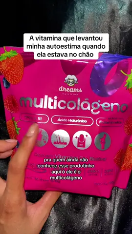 Ainda bem que descobri essa vitamina, pq tudo que eu precisa pra renovar minha autoestima esta dentro desse pacotinho 🤌🏼🥰#colageno #colagenoverisol #dicas 