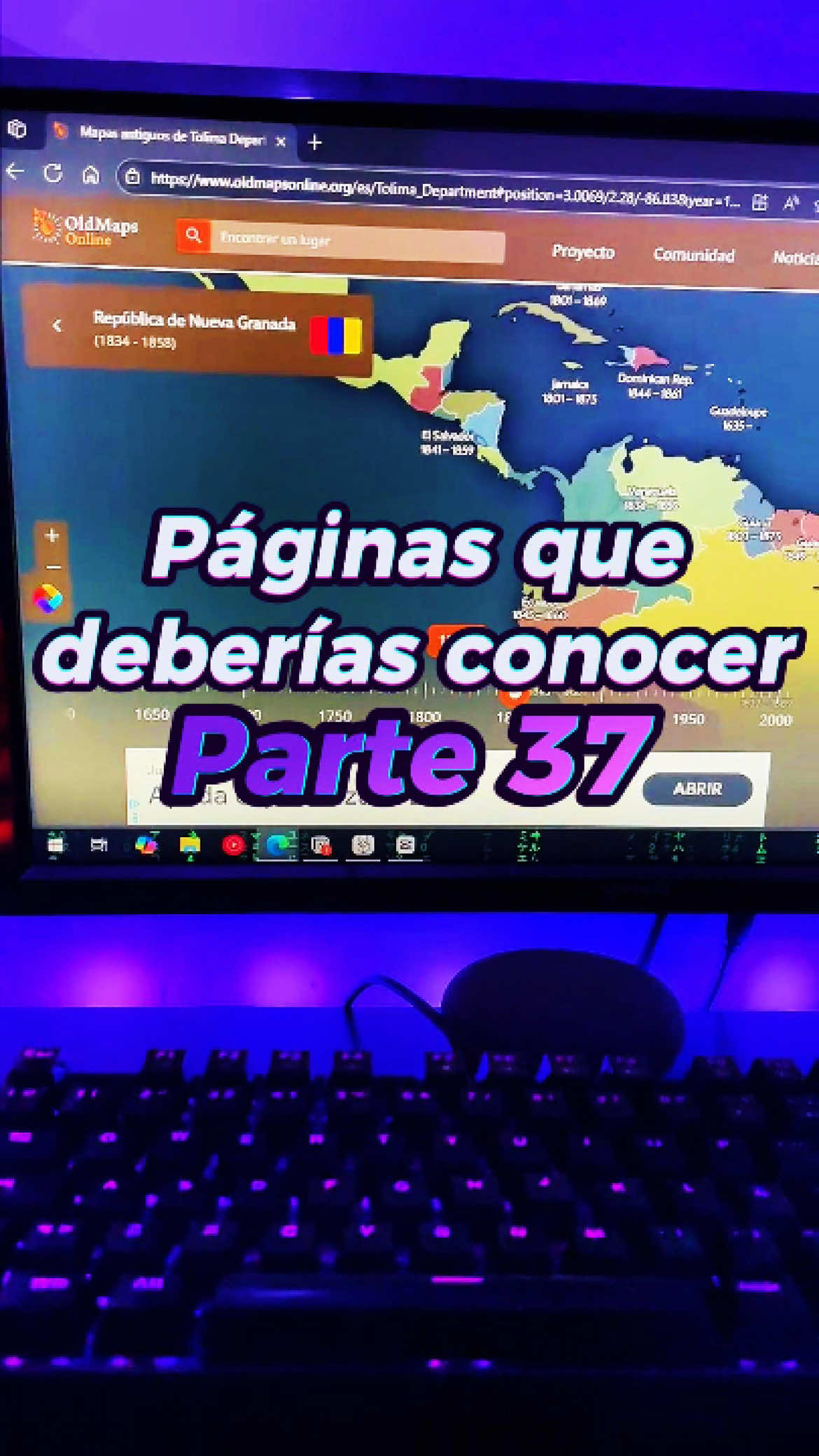 Páginas web que deberías conocer (parte 37) Aprende historia con este mapa! ¡Visita el enlace en mí perfil para descubrir más en ladinoit.com! 🌐 . . . #ladinoit #ladino #paginasweb #LIVEIncentiveProgram #LIVEStory #PaidPartnership 