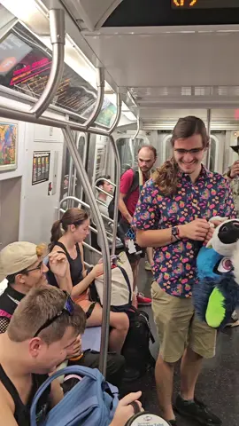 NYC Furwalk 6 at Coney Island  #nyc #furwalk #furry #newyork #bear #wolf #dragon #rito #furryfandom #Subway #furride #beach #coneyisland #boardwalk 