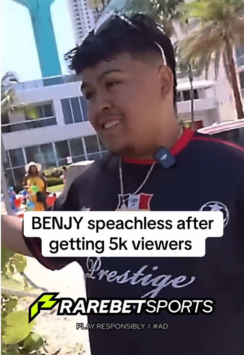 BENJY speachless after getting 5k viewers #benjy #fyp #benjychavez #speechless #viewers
