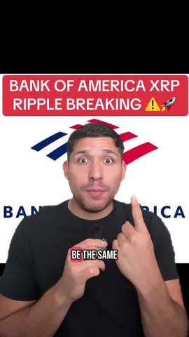 Bank of America reveals gameplay with crypto! The well known bank is considering Ripple STABLECOIN RLUSD, which is on the XRP ledger… what are your thoughts? #xrp #xrpripple #xrpnews #crypto #rlusd #finance #fyp 