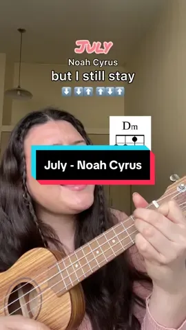 Before July ends, this song is perfect to learn on the ukulele 🥲 (@Mariana Galbani 🌻 ) #ukulele #july #noahcyrus #ukulelecover #ukuleletutorial #flightukulele 