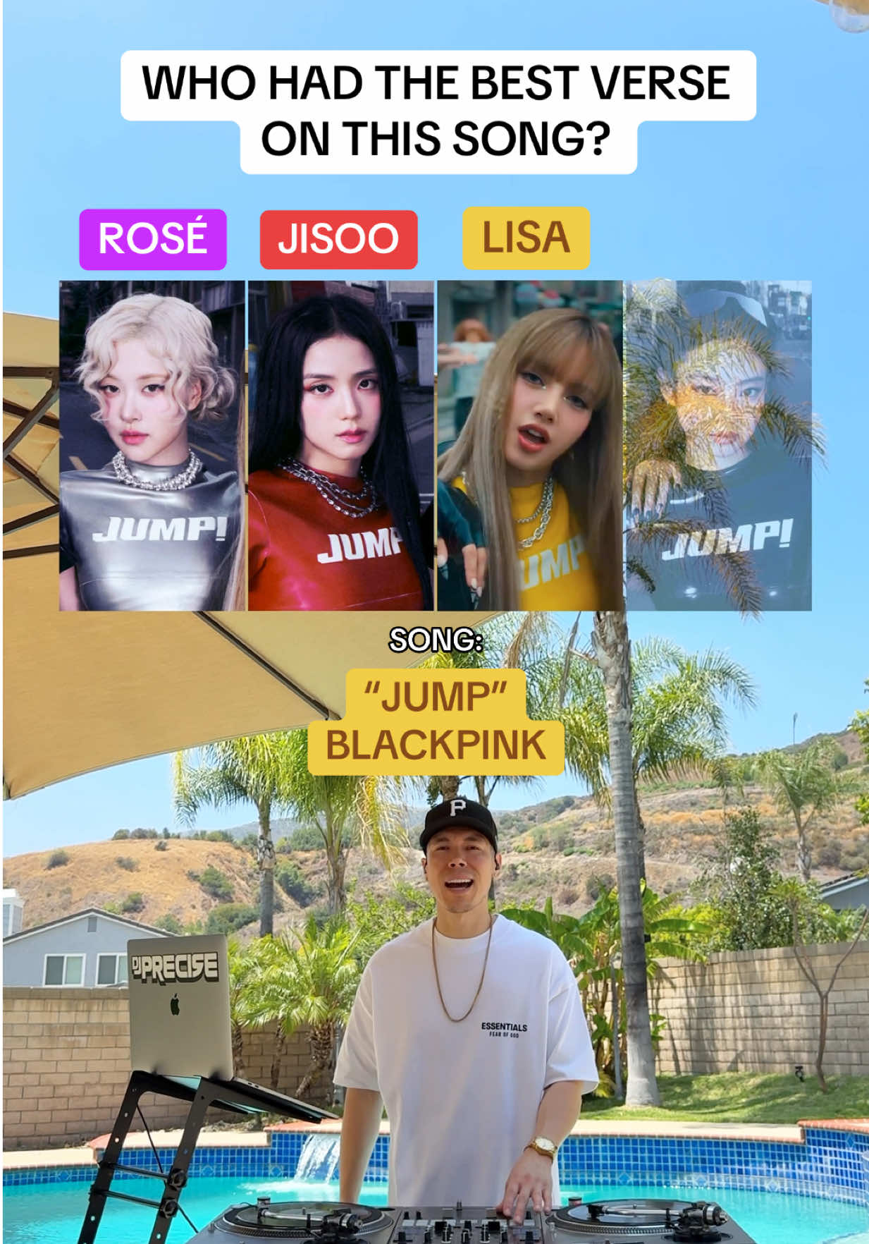 Who had the best verse on “Jump” by BLACKPINK? 🤔 #blackpink #rosé #jisoo #lisa #jennie #kpop 
