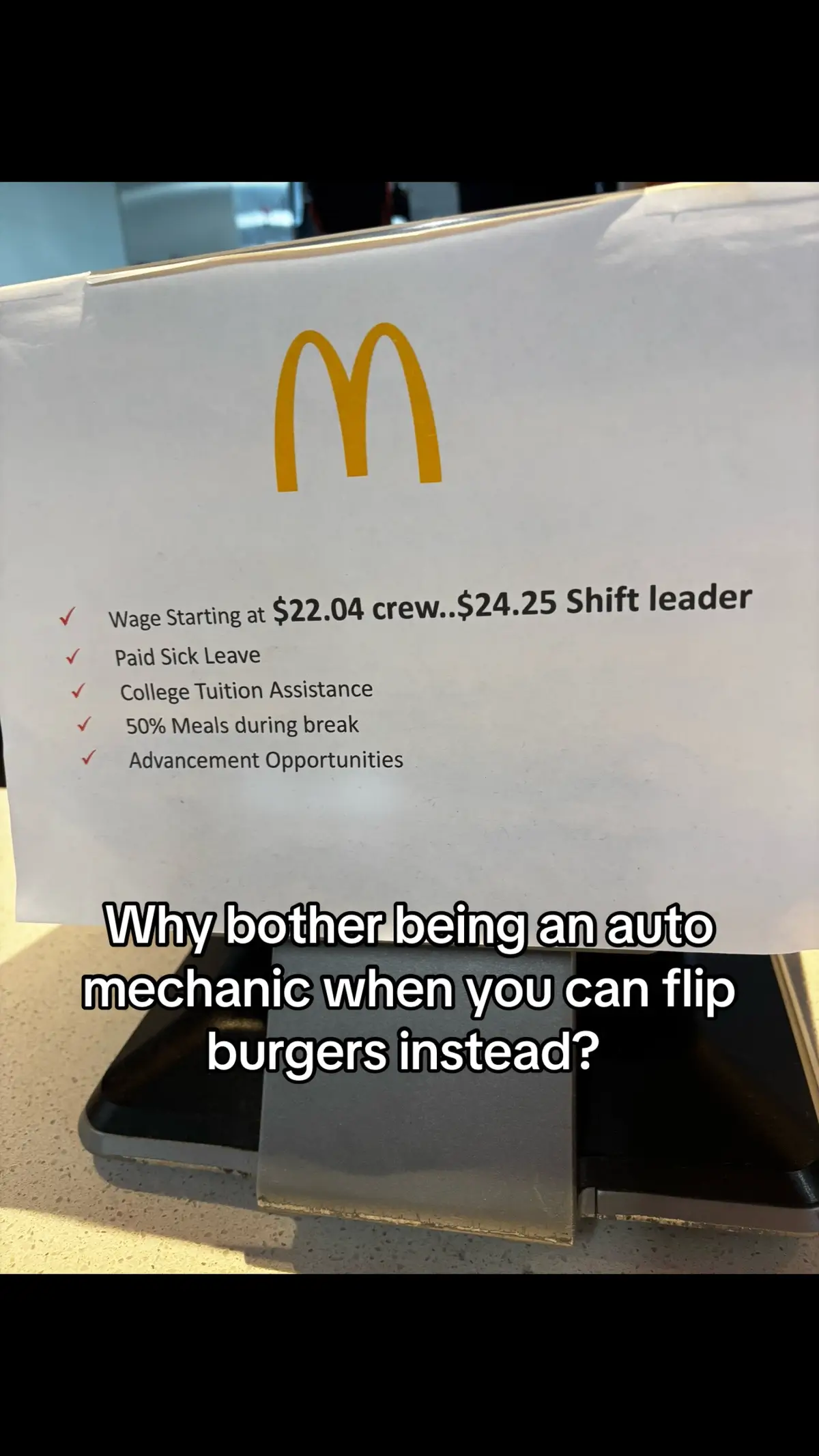 It’s crazy how low the hourly rates are for auto mechanics… #fyp 