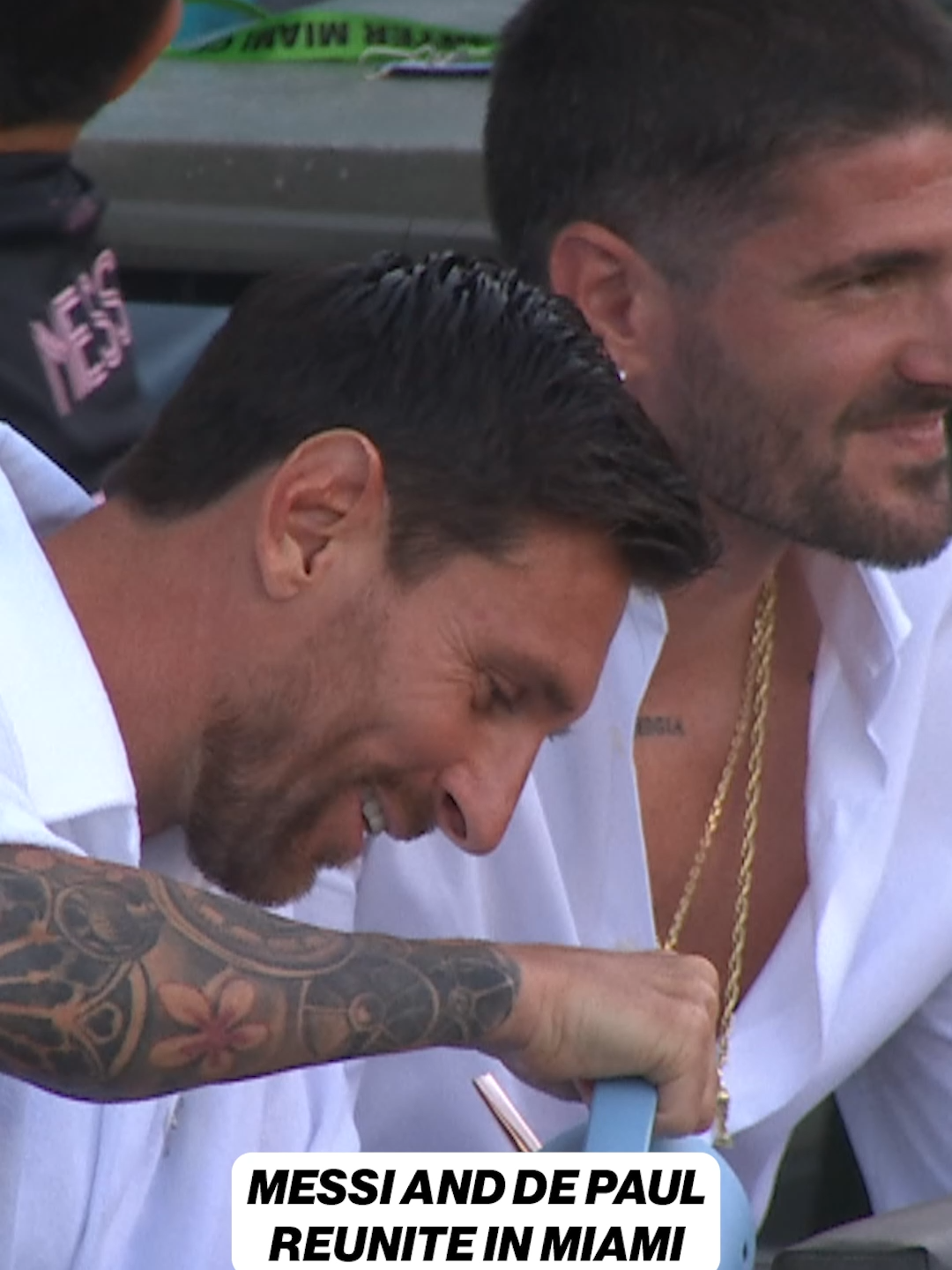 The new dynamic duo in Miami 🤩 #intermiami #Messi #RodrigoDePaul