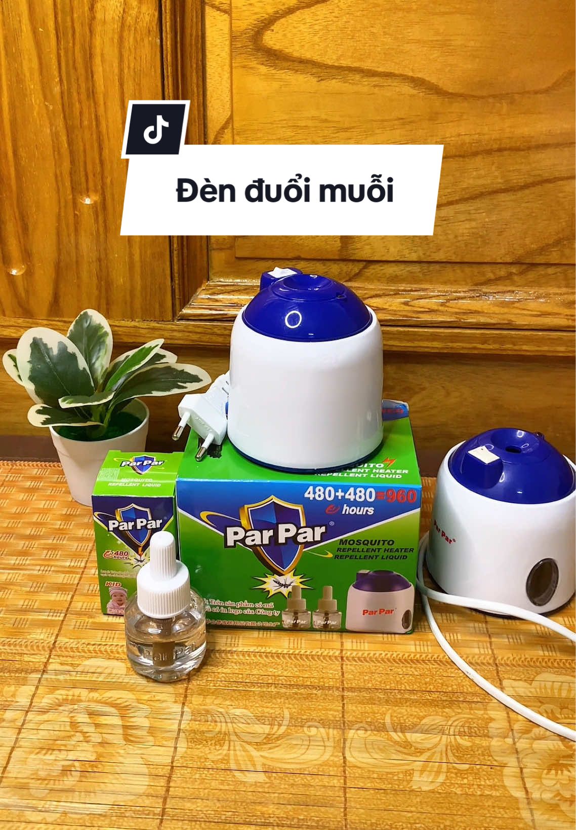 Chân ái của nhà em vào mùa nóng ẩm, máy đuổi muỗi ParPar #mayduoimuoi #denduoimuoi 