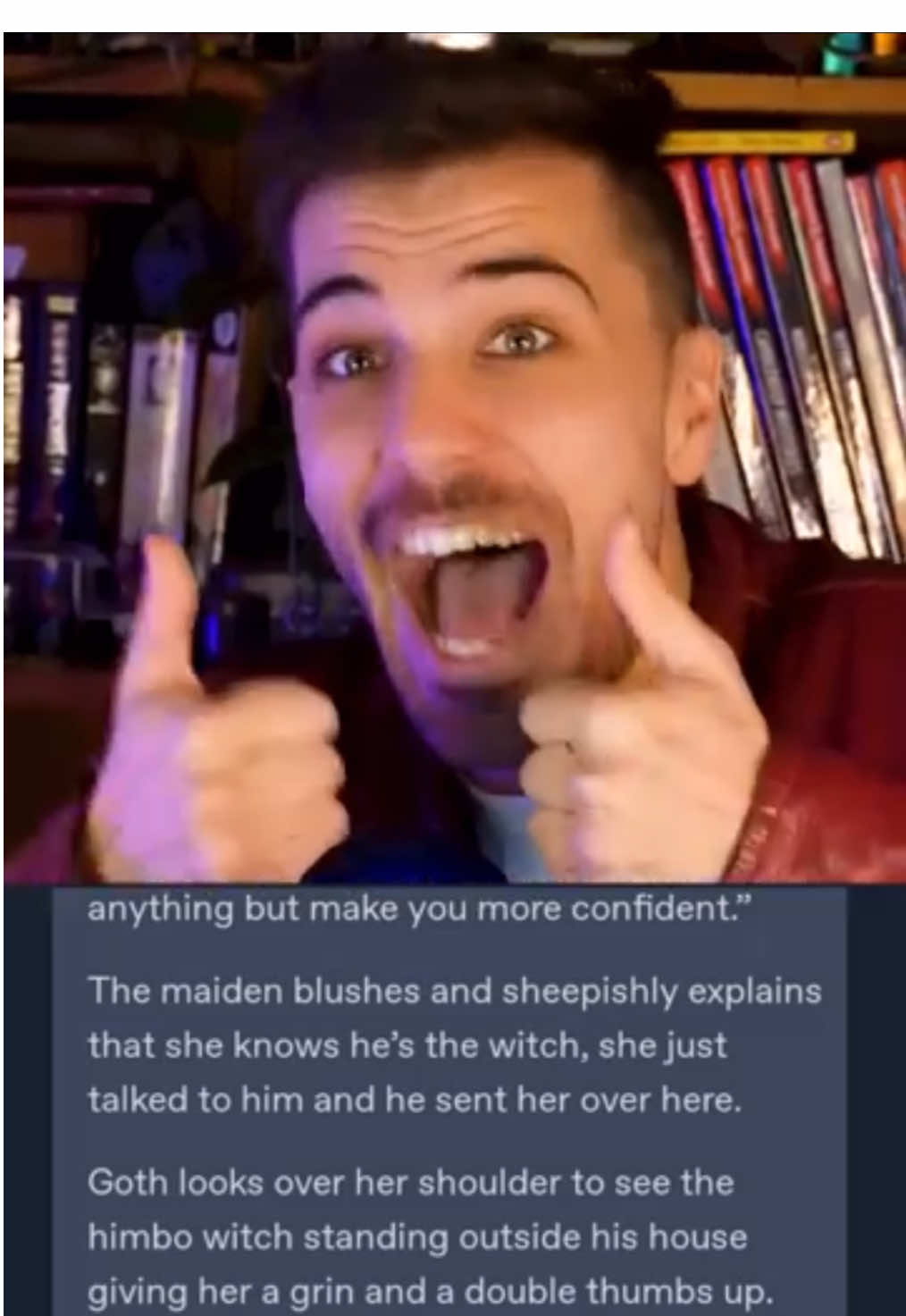 Hot Goth in the woods 🤣 #redditreadings #redditstories #reddit #trending #viral #foryou #foryoupage #fyp #fypシ #fypシ゚viral 