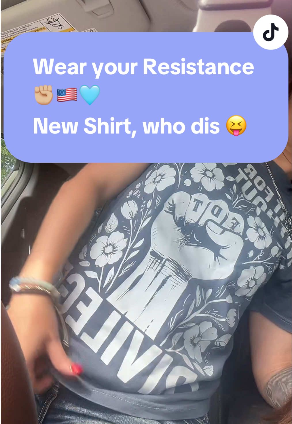 Fight for those without your Privilege 🤞🏼🇺🇸🤟🏼🩵 #FDT #fice #notclassyjustsassy 