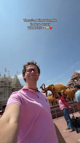 We drove 4h and 30min to get here and spent less than an hour at this Hindu Temple aka BAPS Swaminarayan Akshardham in New Jersey, and then drove 4h 30mins back home, all on one day. Worth it………kinda 🕉️🇮🇳😘 #HinduTemple #fyp  #BAPSSwaminarayanAkshardham #NewJersey #gaygeek #mlm #gay 