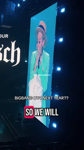 VIP, ARE YOU READY FOR THE “SECRET” NEXT YEAR??? ❤️ Whatever the secret is, we will be grateful as long as BIGBANG makes a comeback! #bigbang #gdragon 