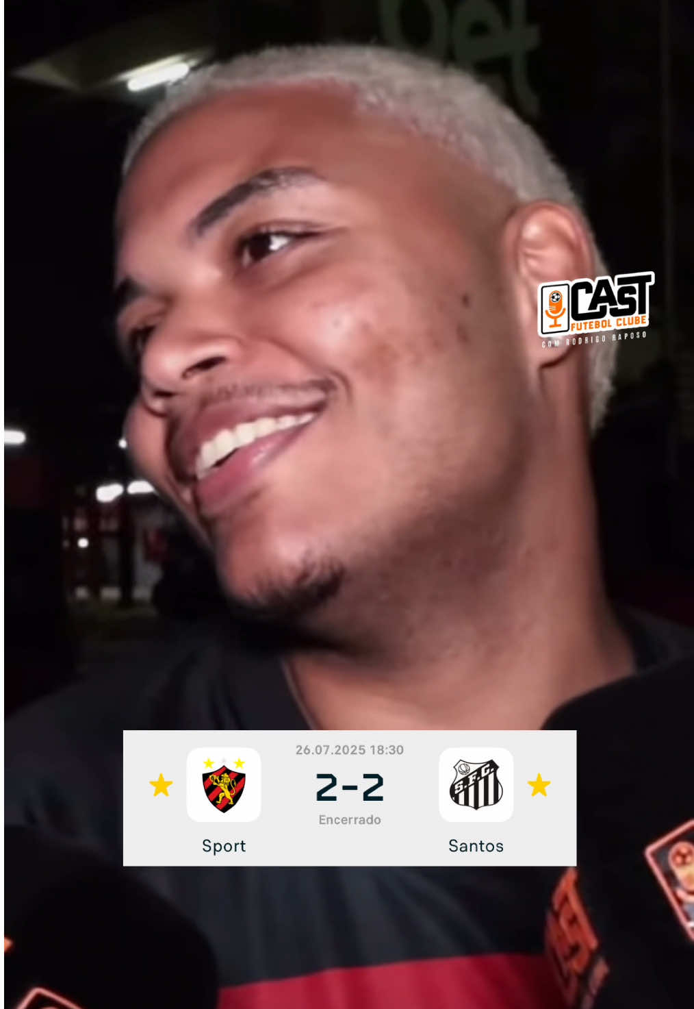 Pós-jogo Sport X Santos. #sportrecife #neymar #brasileirao #santos 