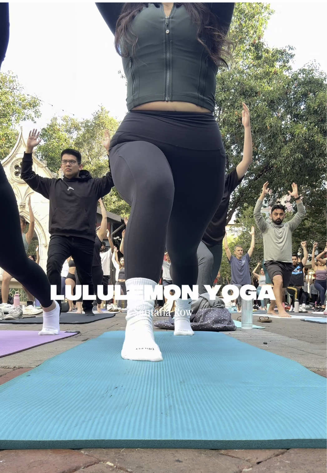 wait because this was actually so fun! thank you @lululemon #lululemon #yoga #santanarow #CapCut 
