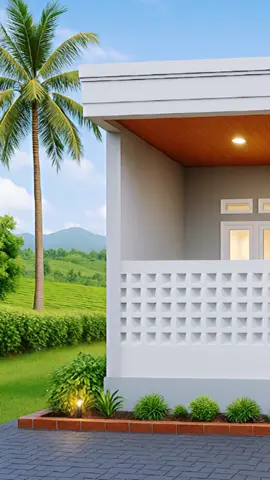 Desain Rumah 1 Lantai Simpel Minimalis #sorotan #semuaorang #fyfyfyfy #fypp #desainrumah #fypシ゚ #rumahminimalismodern  #aiedit 