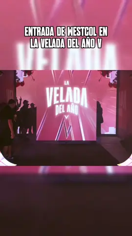 Entrada de Westcol en La Velada del Año V. #Westcol #Arcangel #TheGrefg #Ibai #LaVelada #LaVeladaDelAñoV 