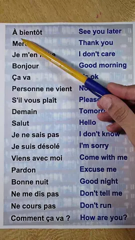 #LearnFrench   #LearnEnglish   #FrenchVocabulary   #EnglishVocabulary   #FrenchForBeginners   #EnglishForBeginners   #LanguageLearning   #FrenchWords   #EnglishWords  Frases en inglés #inglesfacil  #inglesonline  #inglesrapido  #learnspanish   #inglesfacil #inglesamericano #inglesonline #frases #inglesparaprincipiantes #inglesdesdecero #aprenderingles #fraseseningles #english 