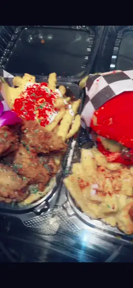 Homemade Chicken And Burger Plates… #food #foodtiktok  #yummy  #FoodLover  #EasyRecipes  #dinner  #tasty  #foodporn  #Foodie  #Yum