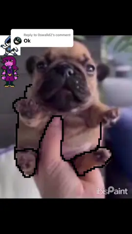 Replying to @0swalld2 #fyp #deltarune #pibble #lancer #meme 