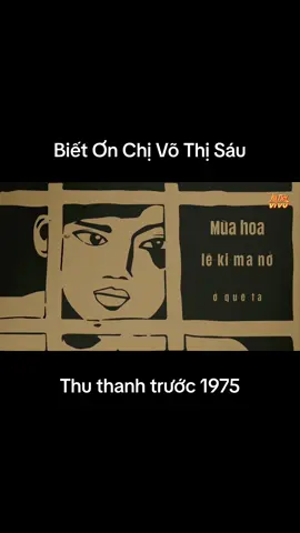 Biết Ơn Chị Võ Thị Sáu - Bích Liên (Thu thanh trước 1975) | Hà Nội Vi Vu #nhaccachmang #vietnam #hanoi #1975 #ngaythuongbinhlietsi 